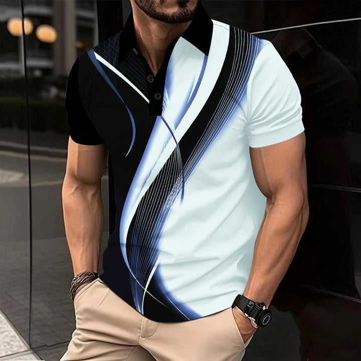 Herre Sportsligt Poloshirt Stilla