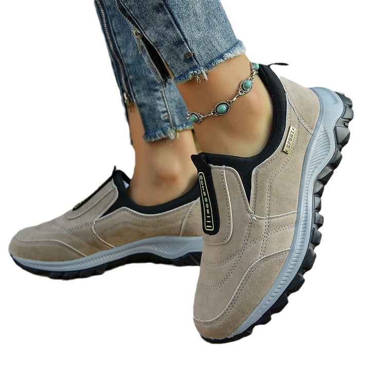 Dame Sporty Slip-On Sneakers med ergonomisk dæmpning Stilla