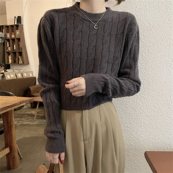 Femme Kabelstrik-Cardigan Sweater Stilla