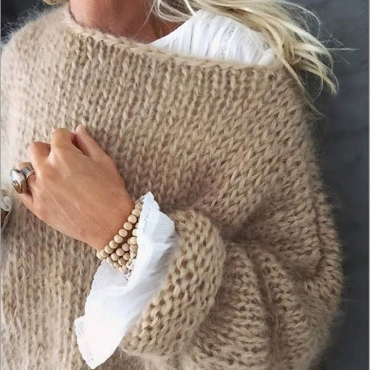 Stilla | Blanchet Stilfuld og Trendy Strik Sweater