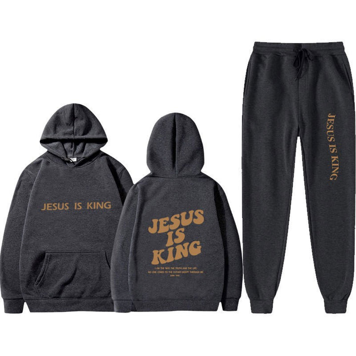 Dame Sweatshirt og Joggingbukser Sæt Skovae