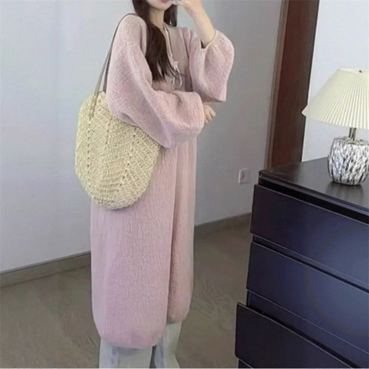 Kvinder Oversized Hjem Kjole Stilla