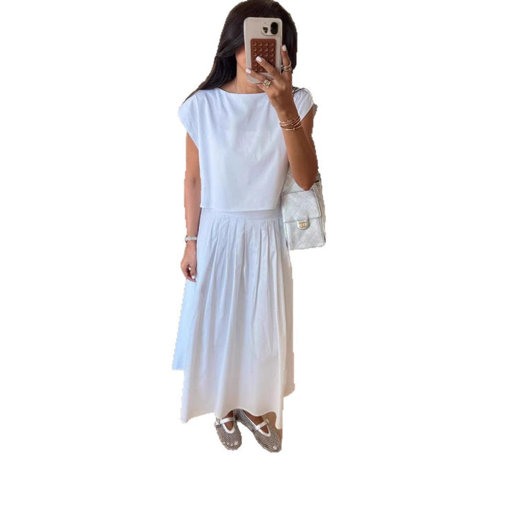 Dame Elegant Midi-Kjole Stilla