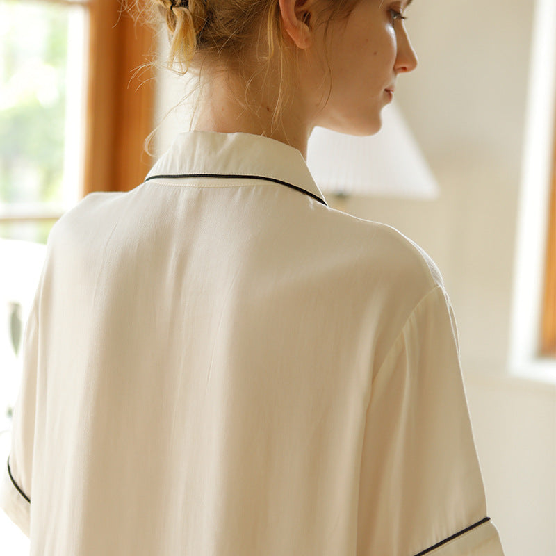 Dame Smart Pyjamabluse Stilla