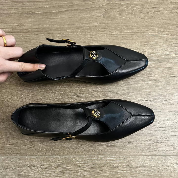 Dame elegante Slingback-pumps med fashionable cut-outs og ekstra komfort Stilla