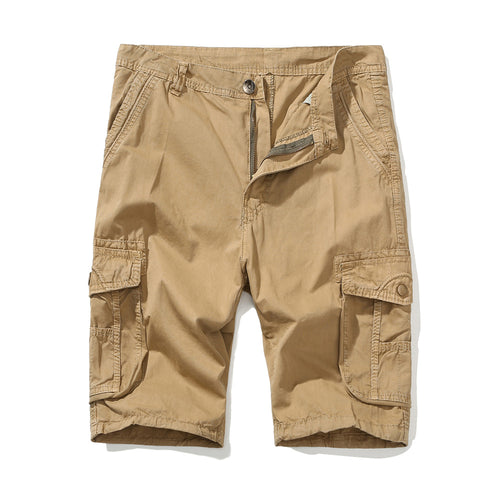 Herrer funktionelle Cargo-shorts med praktiske sidelommer Stilla