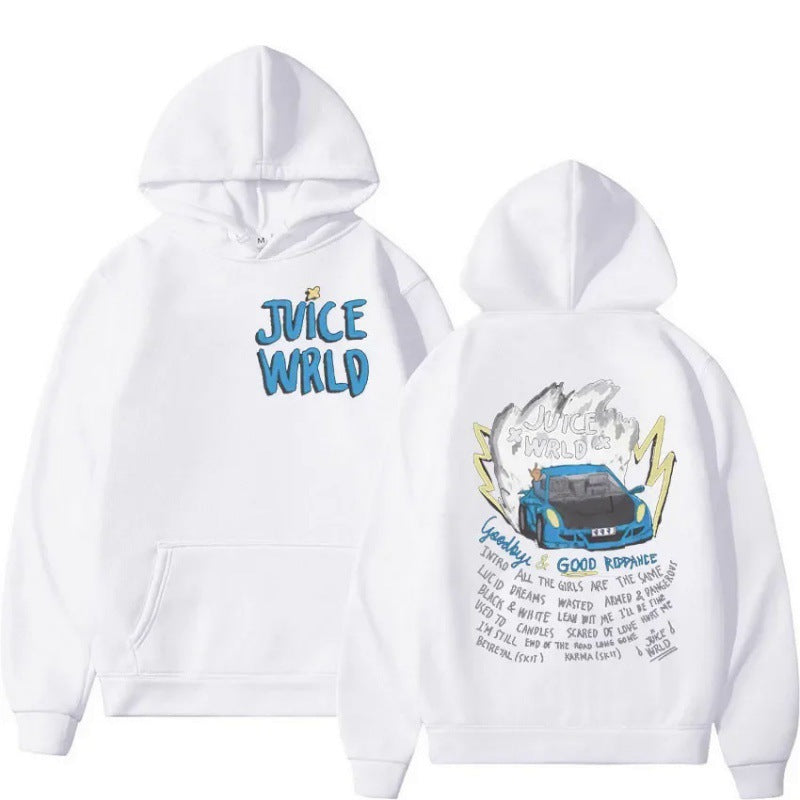 Kvinders hoodie med livligt graffiti-design og behagelig pasform Skovae