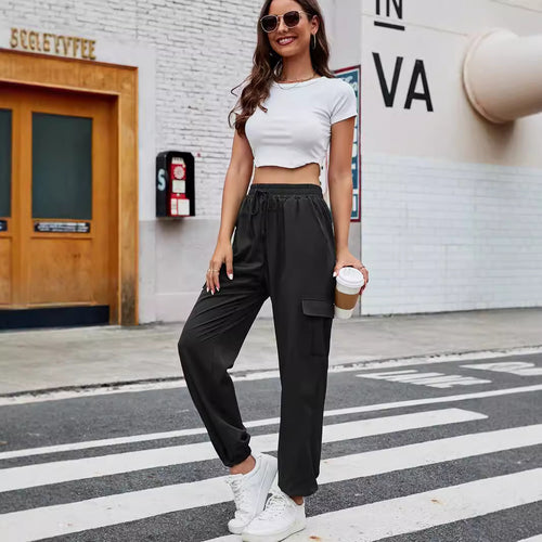 Dame Cargo Style Joggingbukser Stilla