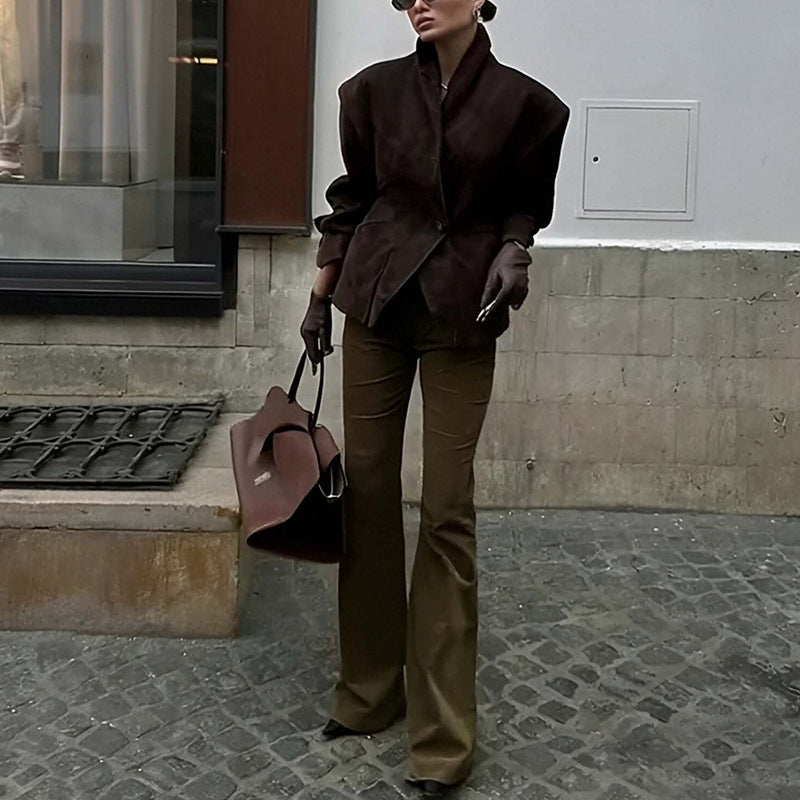 Kvinders oversized blazer lavet af materialer af høj kvalitet Stilla
