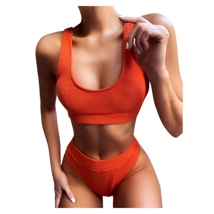 Dame Rip-High-Cut Bikini Set Stilla