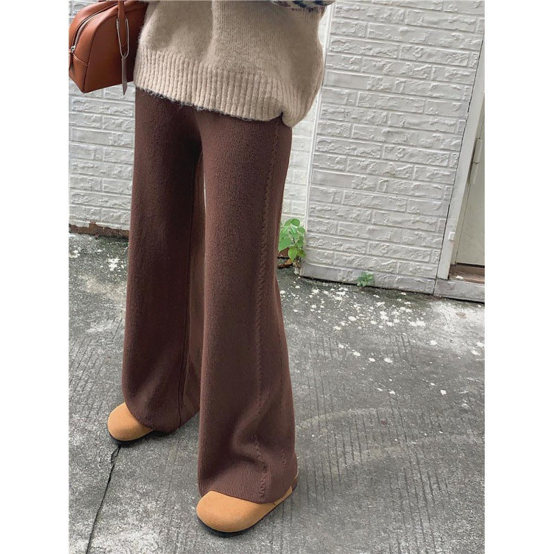 Kvinders hyggelige ribstrikkede cardigan med elegant stående krave Stilla