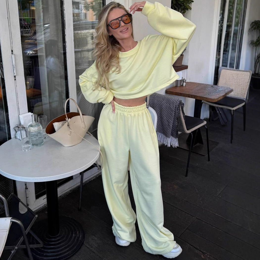 Kvinderne loungewear sæt med en løs pasform og en behagelig top Skovae