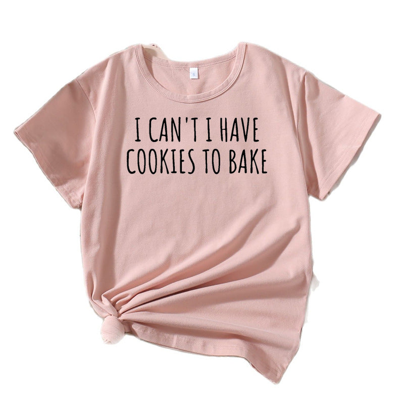 Kvinder Sjovt Bagning Citat T-Shirt Stilla
