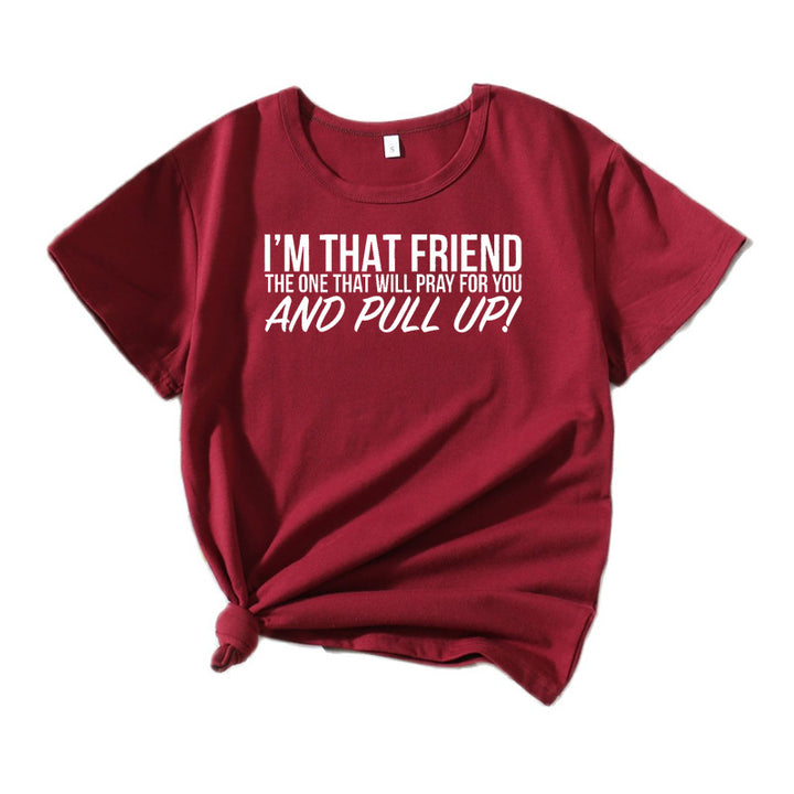 Dame Casual Statement T-shirt Stilla 1751262489