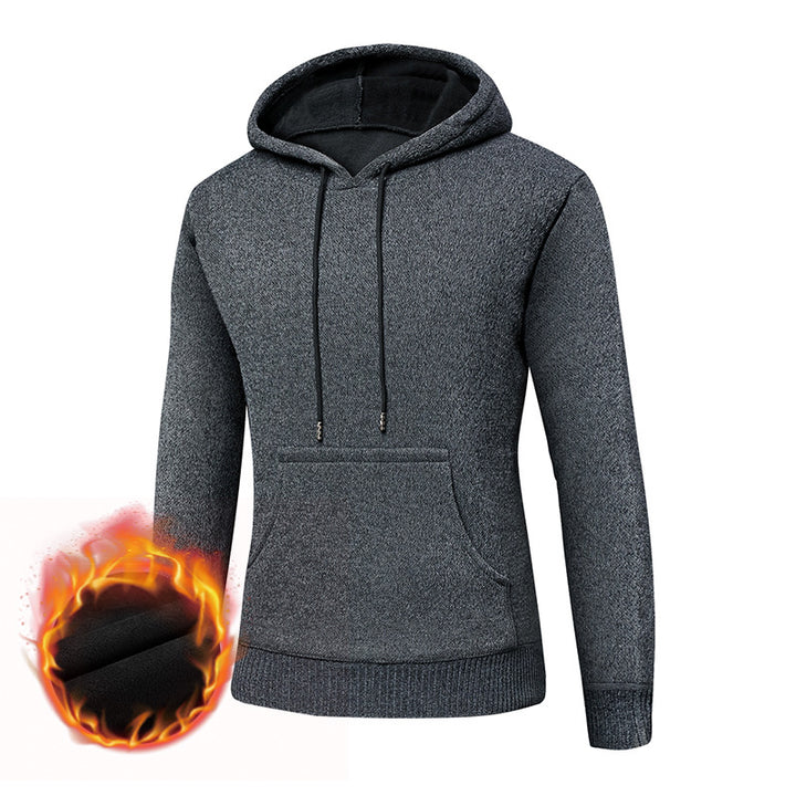 Herre Isoleret Fleece Hoodie Stilla