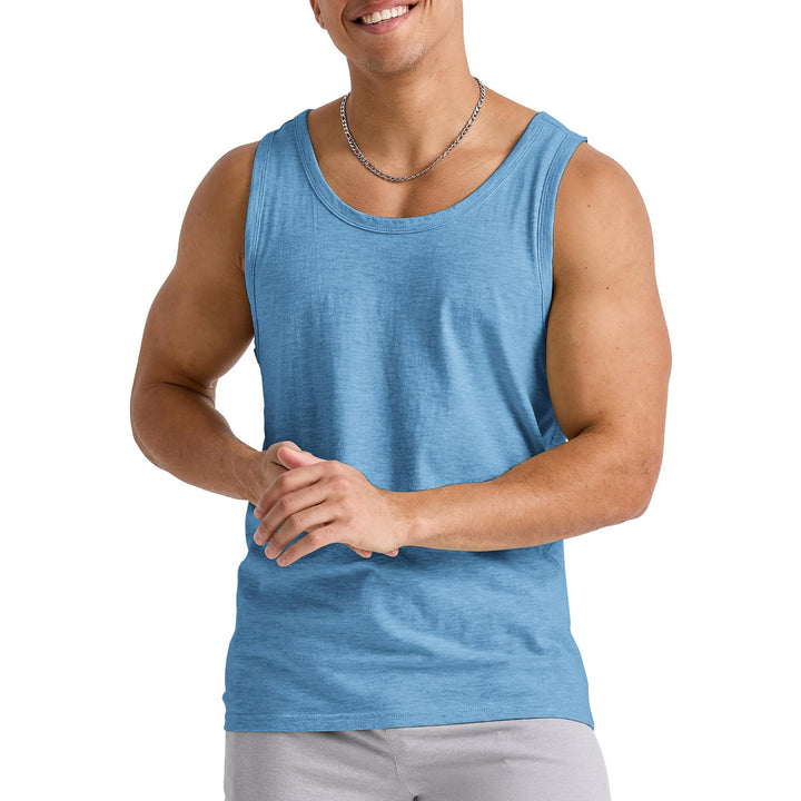 Mænds bløde bomulds ærmeløs tanktop Stilla