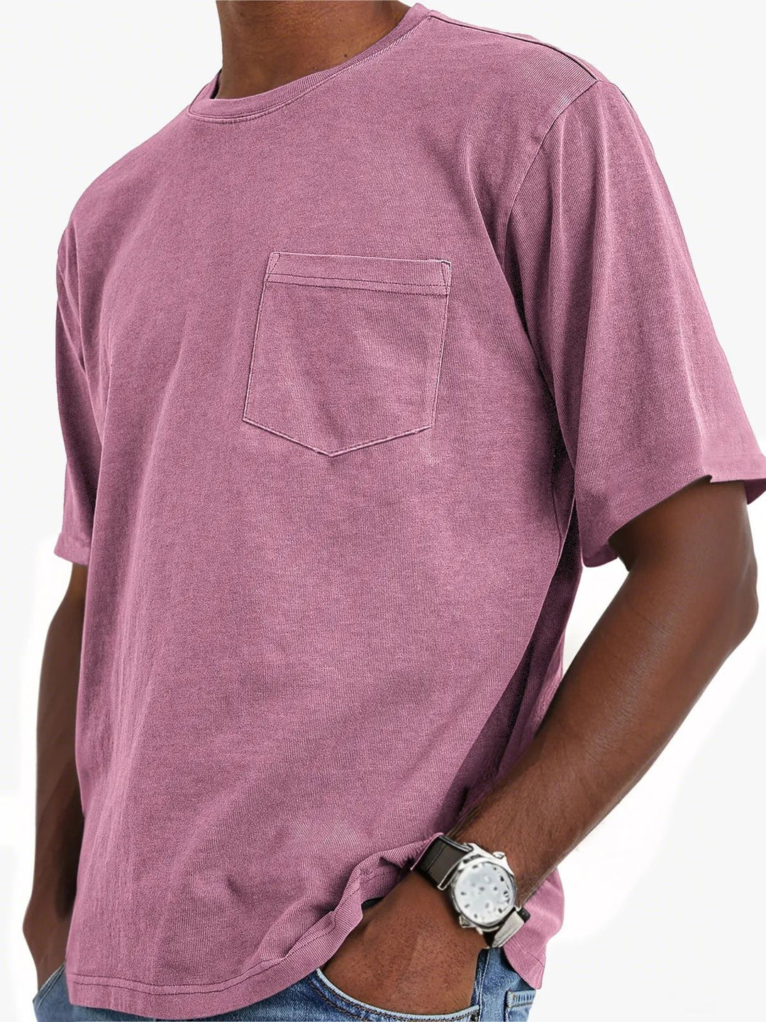 Herre Fritid Pocket T-Shirt Stilla