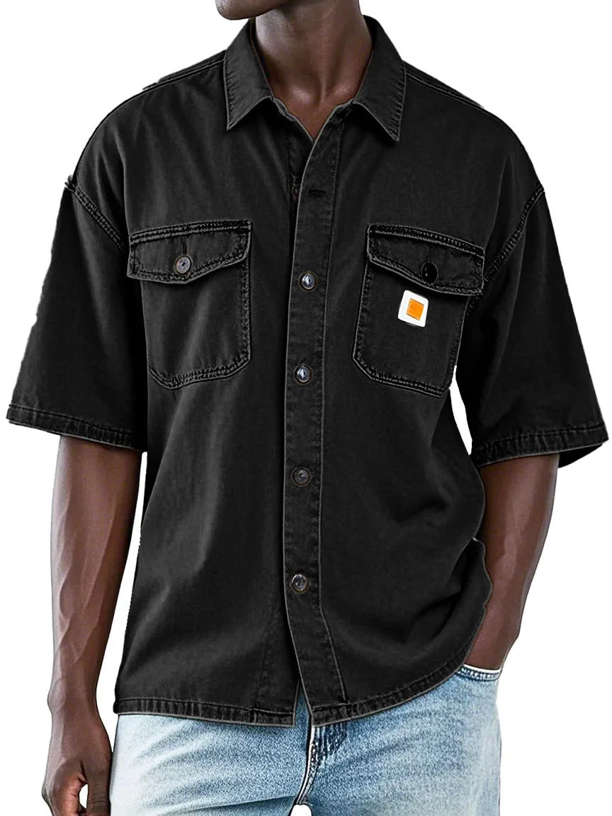 Herrer Kortærmet Utility-Shirt Stilla