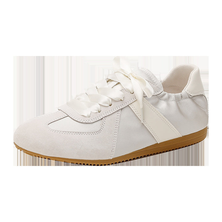 Dame Luxe Satin Schnürsneakers Stilla