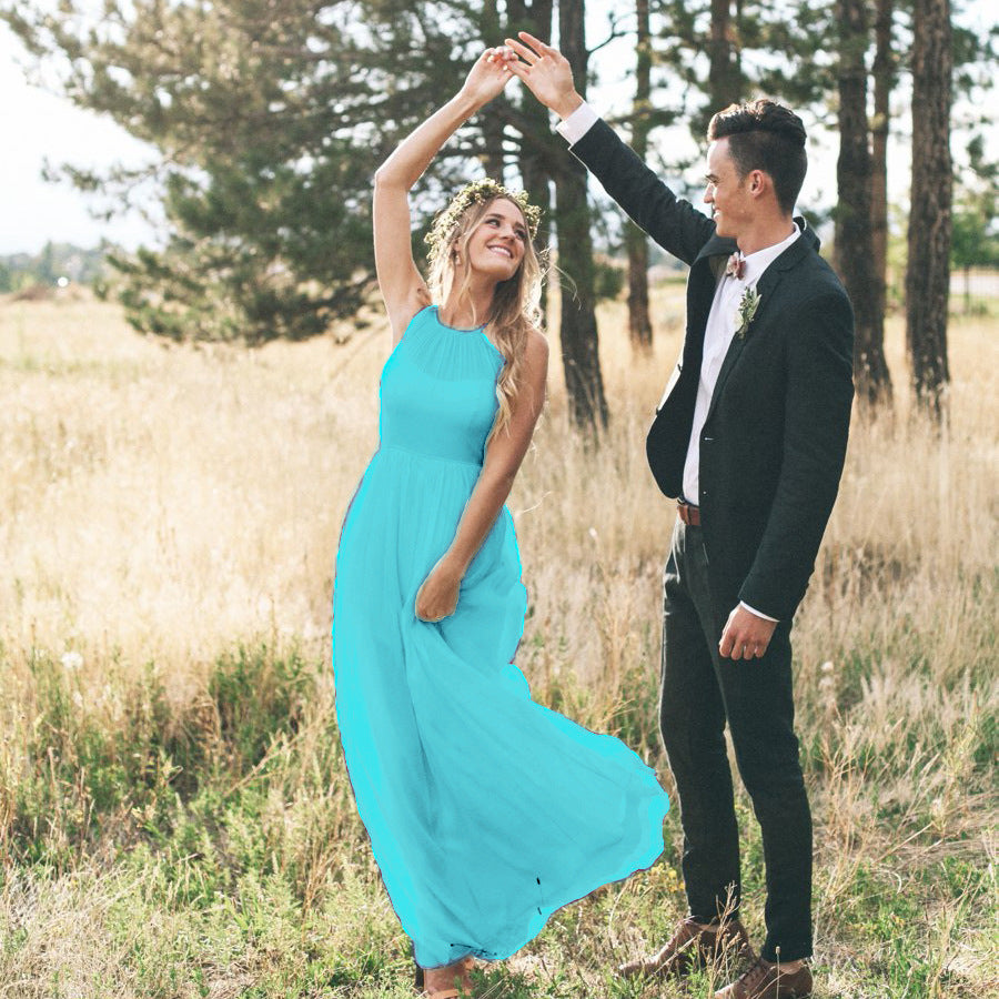 Elegant chiffon brudekjole til damer Stilla