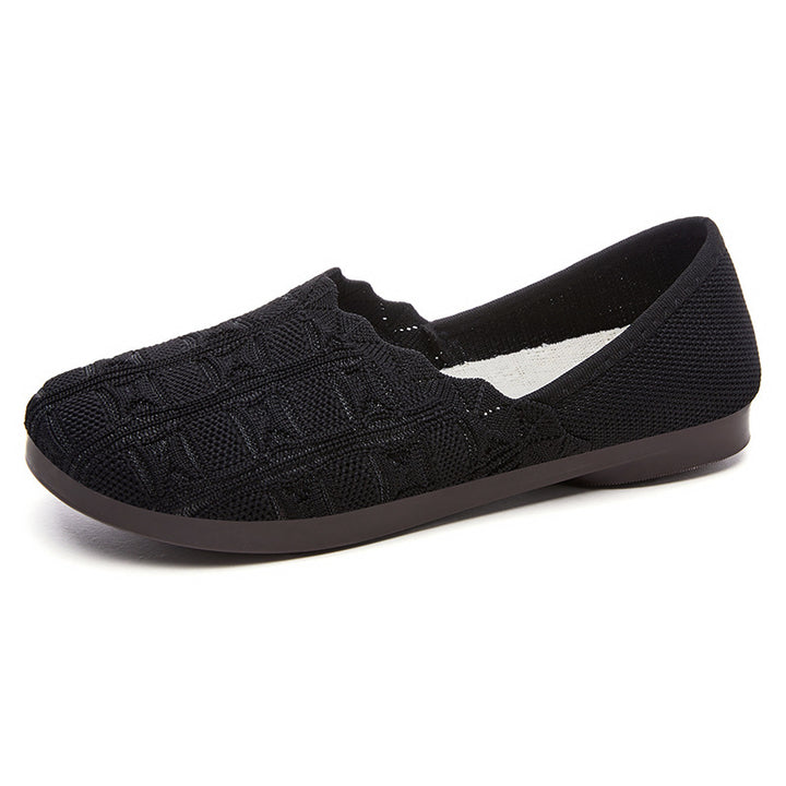 Femme Slip-On Komfort Vandresko med fleksibelt strik-obertekt Stilla