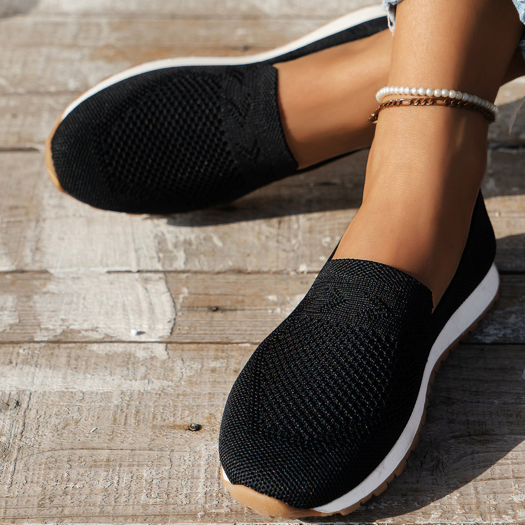 Dame åndbare og fleksible slippers med skridsikker sål Stilla