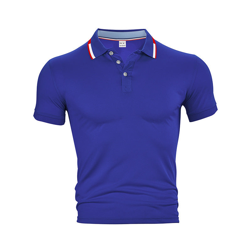 Herrer sporty polo shirt med åndbar teknologi og moderne accenter Stilla