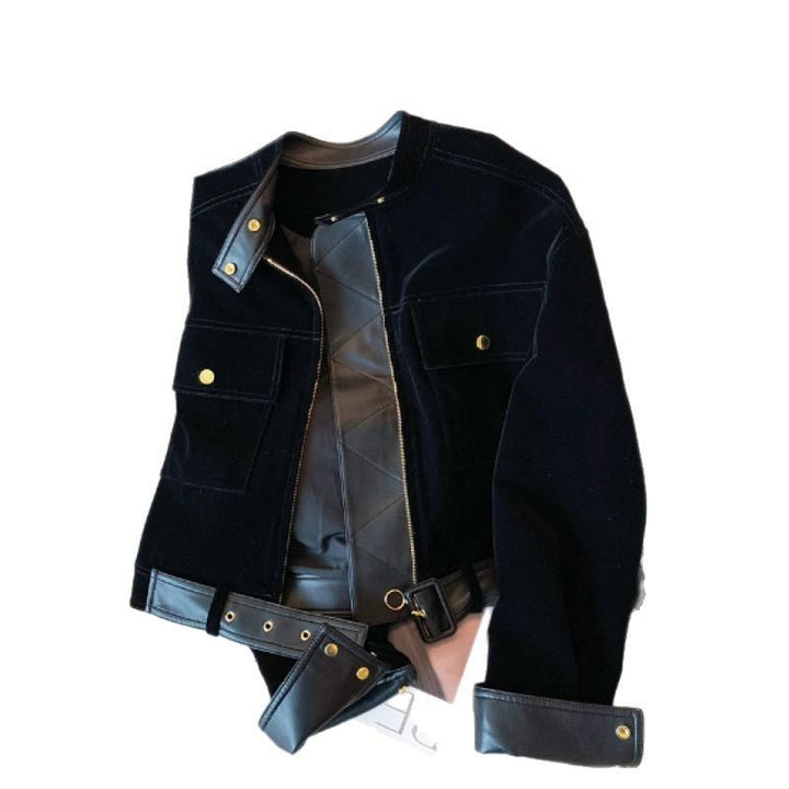 Femme Luxe Velour Motojakke Stilla