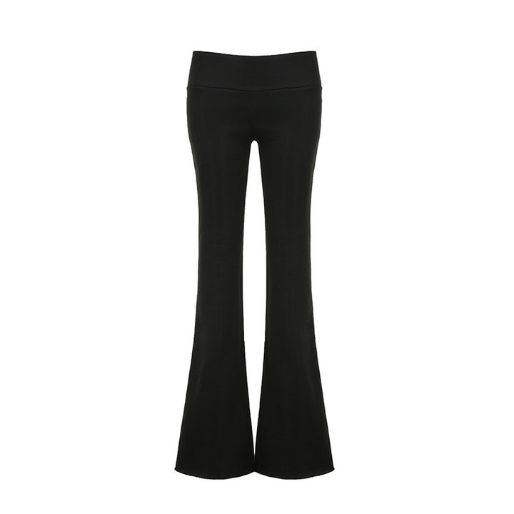 Dame leggings med udvidet ben Skovae
