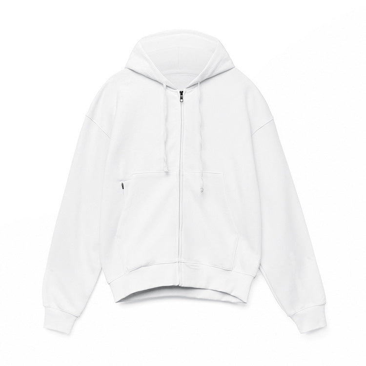 Herrer Cozy Zip-Hoodie med frontlomme og blødt fleecefôr Stilla