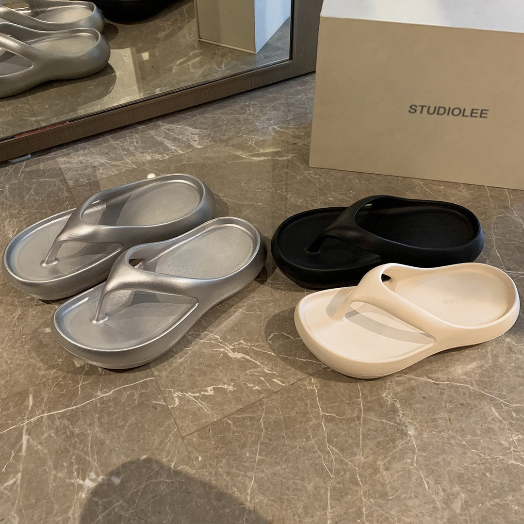 Dame fritidssandaler med polstret fodseng Stilla