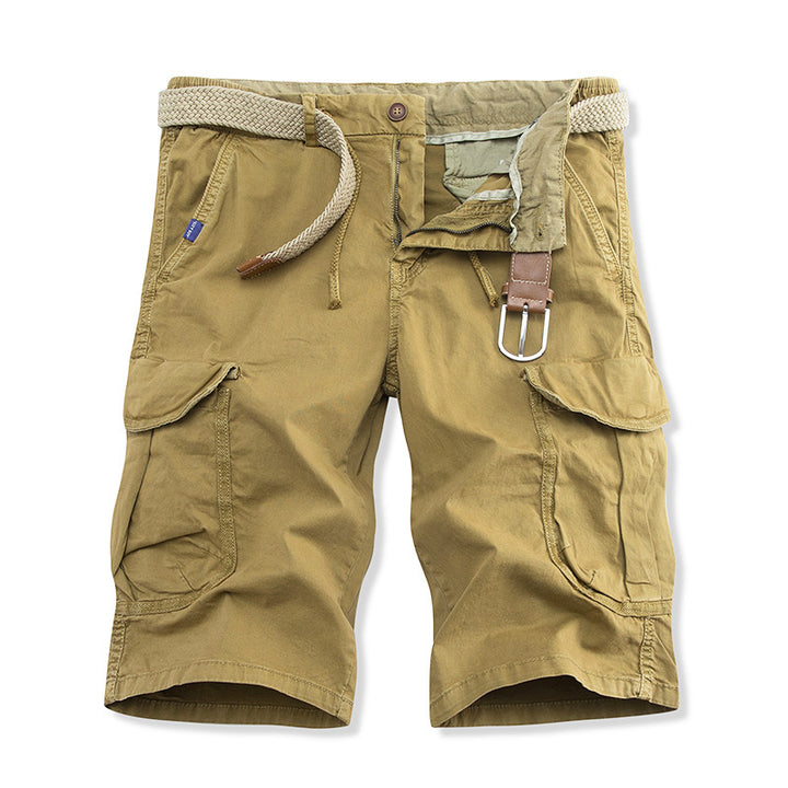 Herrer alsidige cargo-shorts med justerbart bælte Stilla