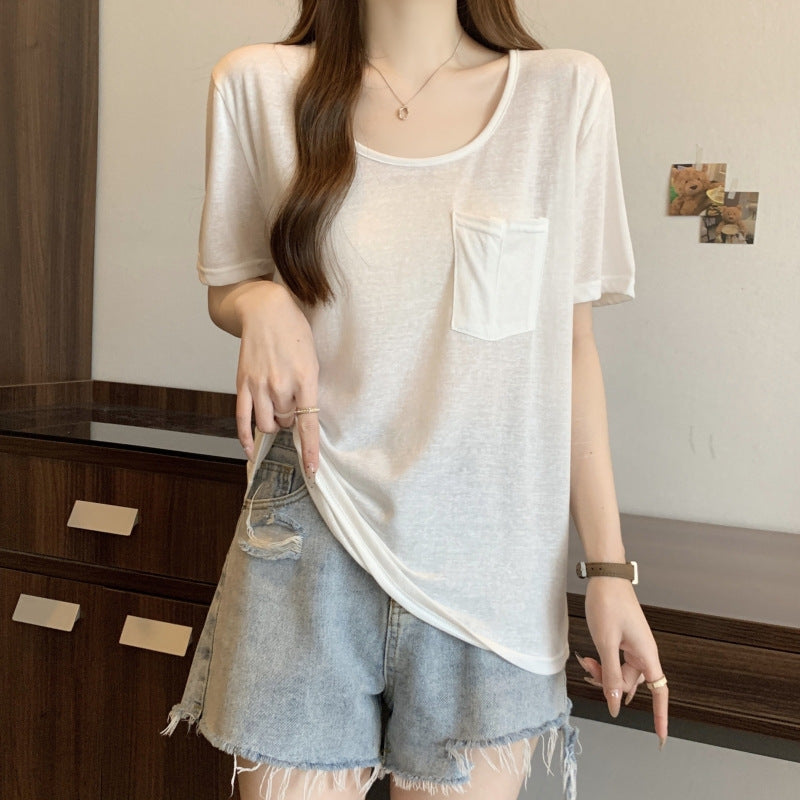 Femme Relaxed Fit Lomme T-Shirt Stilla