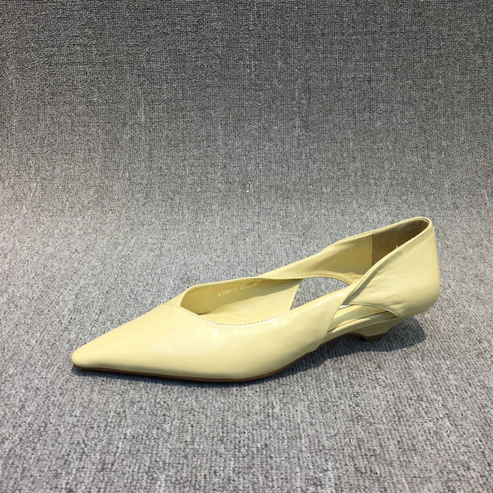 Dame Elegante Ballerinaer med raffinerede Cut-Outs Stilla