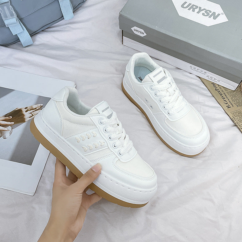 Dame højtop sneakers med blødt indvendigt for og skridsikker platformssål Stilla