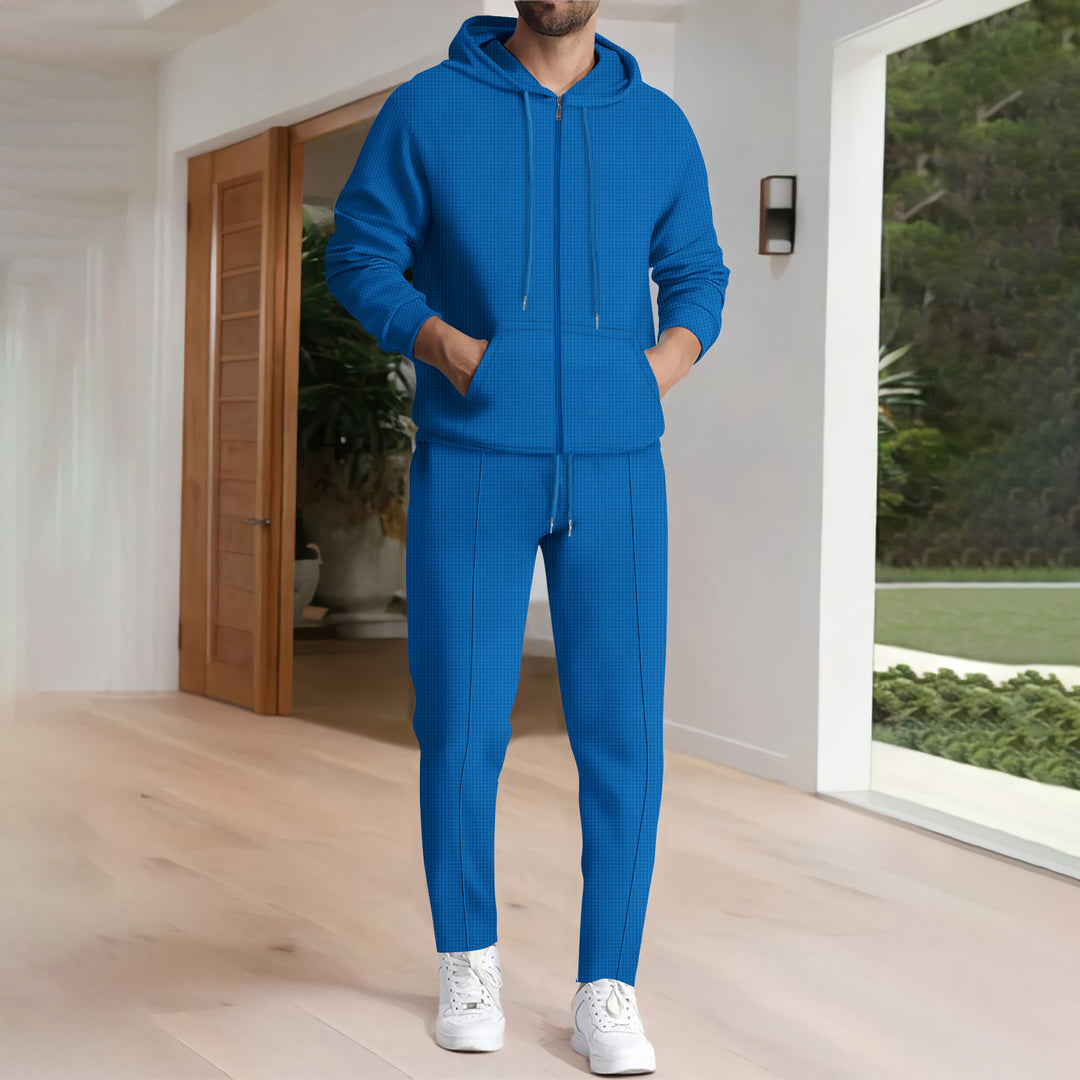 Herre fritids-hoodie-sæt med moderne design Stilla