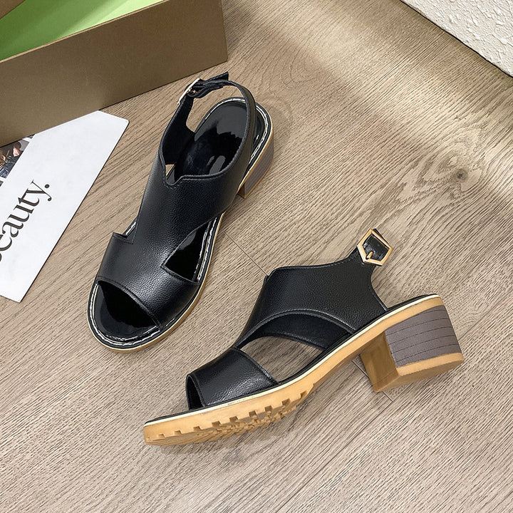 Dame Komfortable Sling-sandaler med skridsikker sål og elegant design Stilla