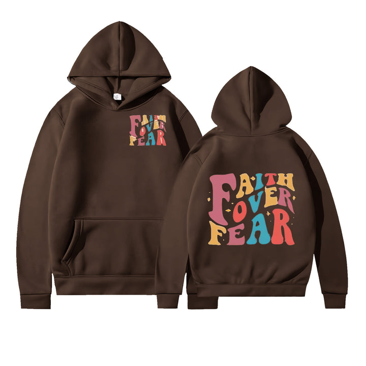 Dame hoodie med unikt grafisk display Skovae