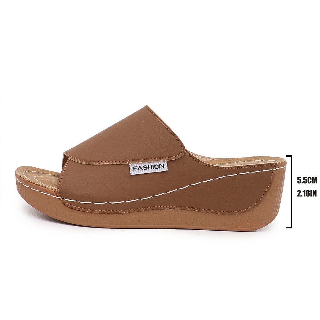 Dame Komfortable Pantoletter med ergonomisk fodseng og moderigtigt design Stilla