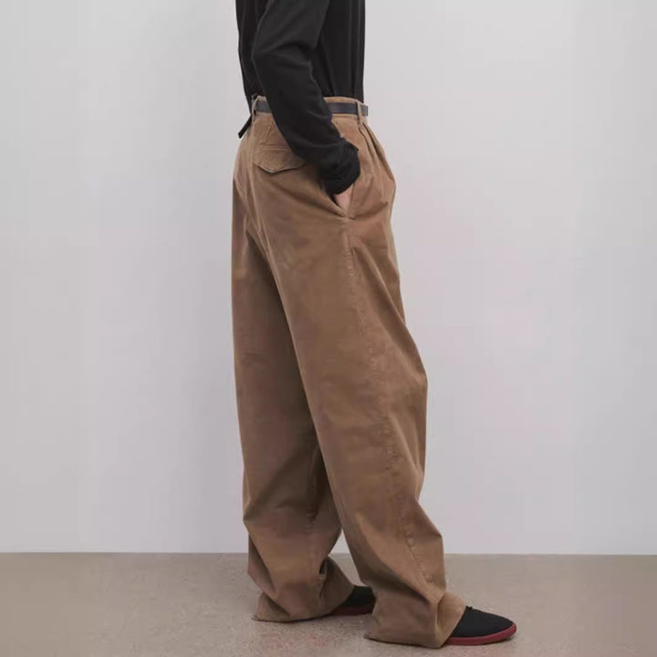 Damer Elegant og Bred Skåret Chino Bukser Stilla