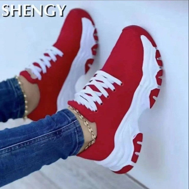 Dame sporty Chunky Sneakers Stilla