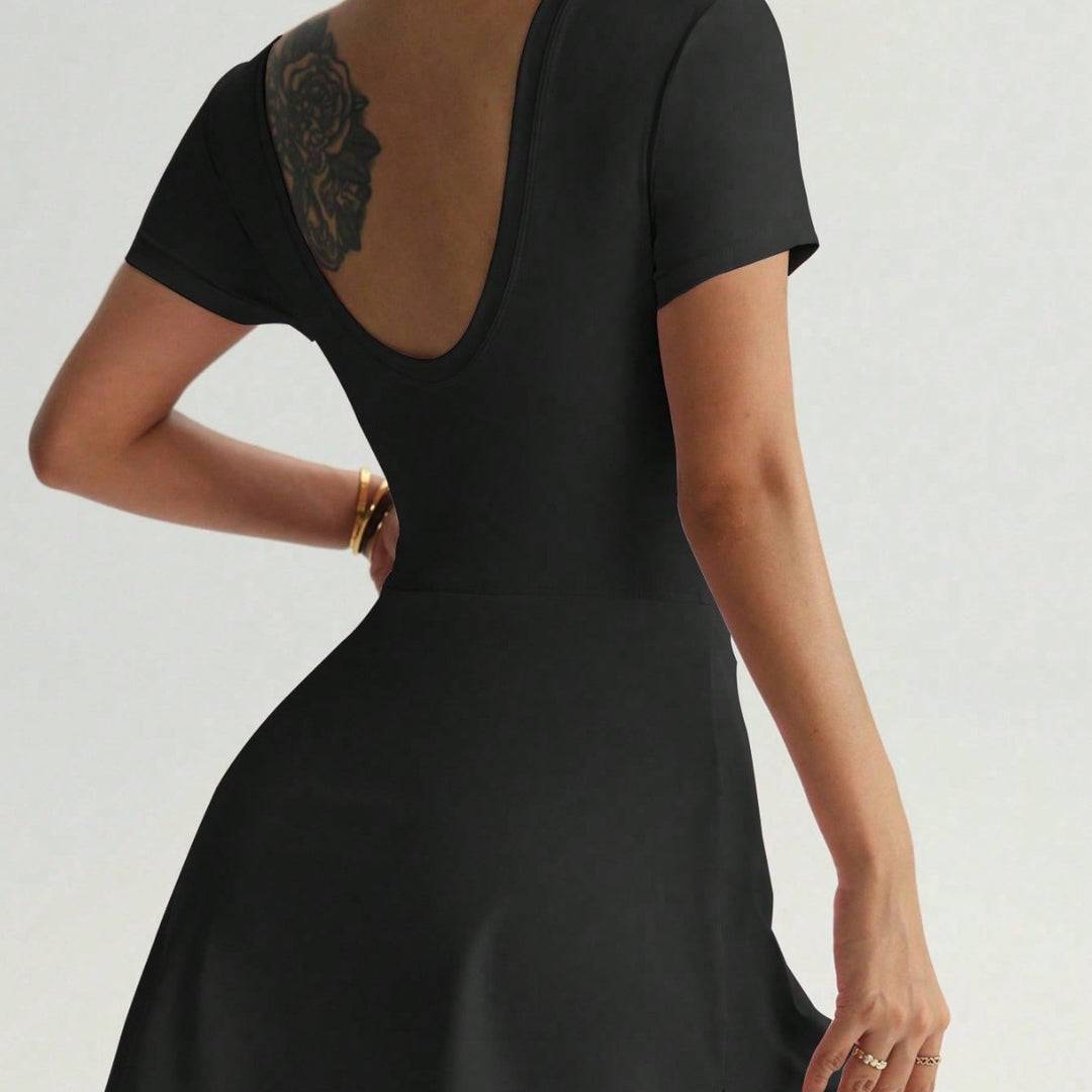 Dame Sporty Wrap Dress Skovae