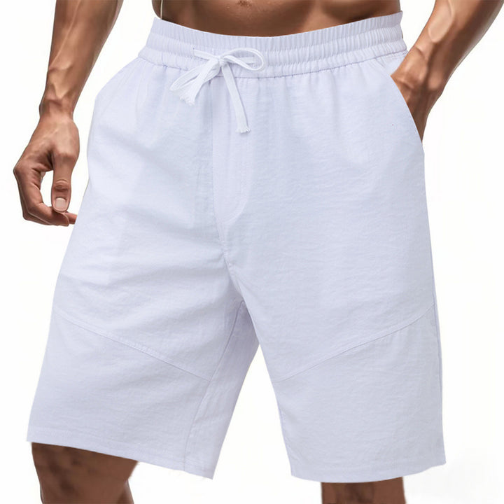 Herrer fritids-shorts med elastisk talje og sidelommer Stilla