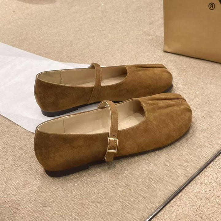 Dame ballerinas med komfortabel rem og elegant design Stilla