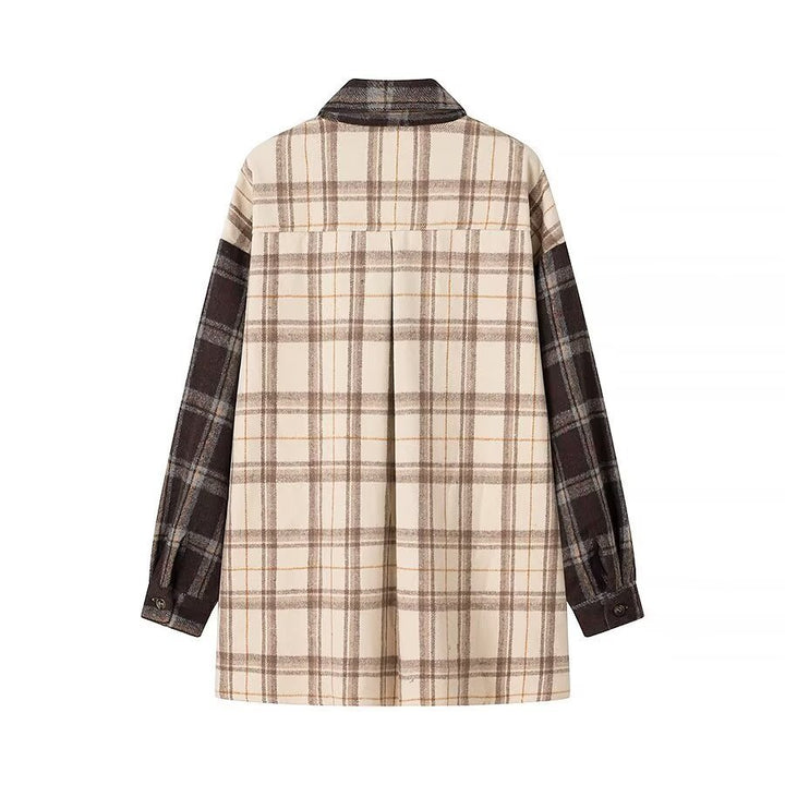 Femme Oversized Ternet Utility Skjortejakke Stilla