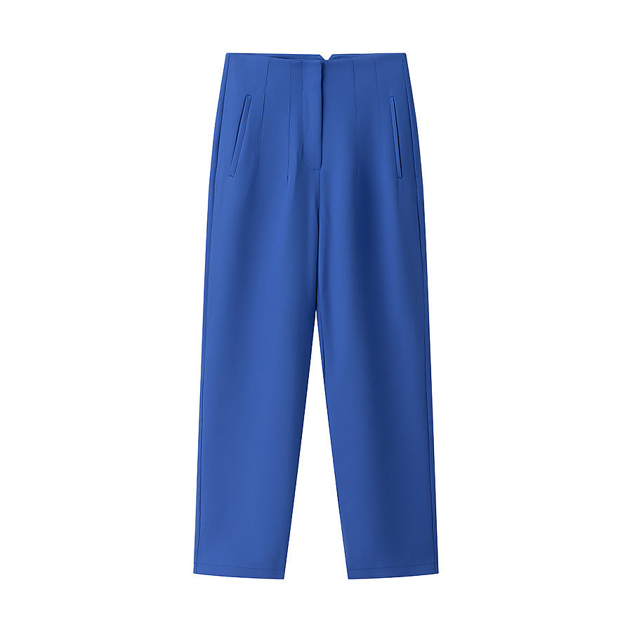 Dame elegante bukser med smalt ben Stilla