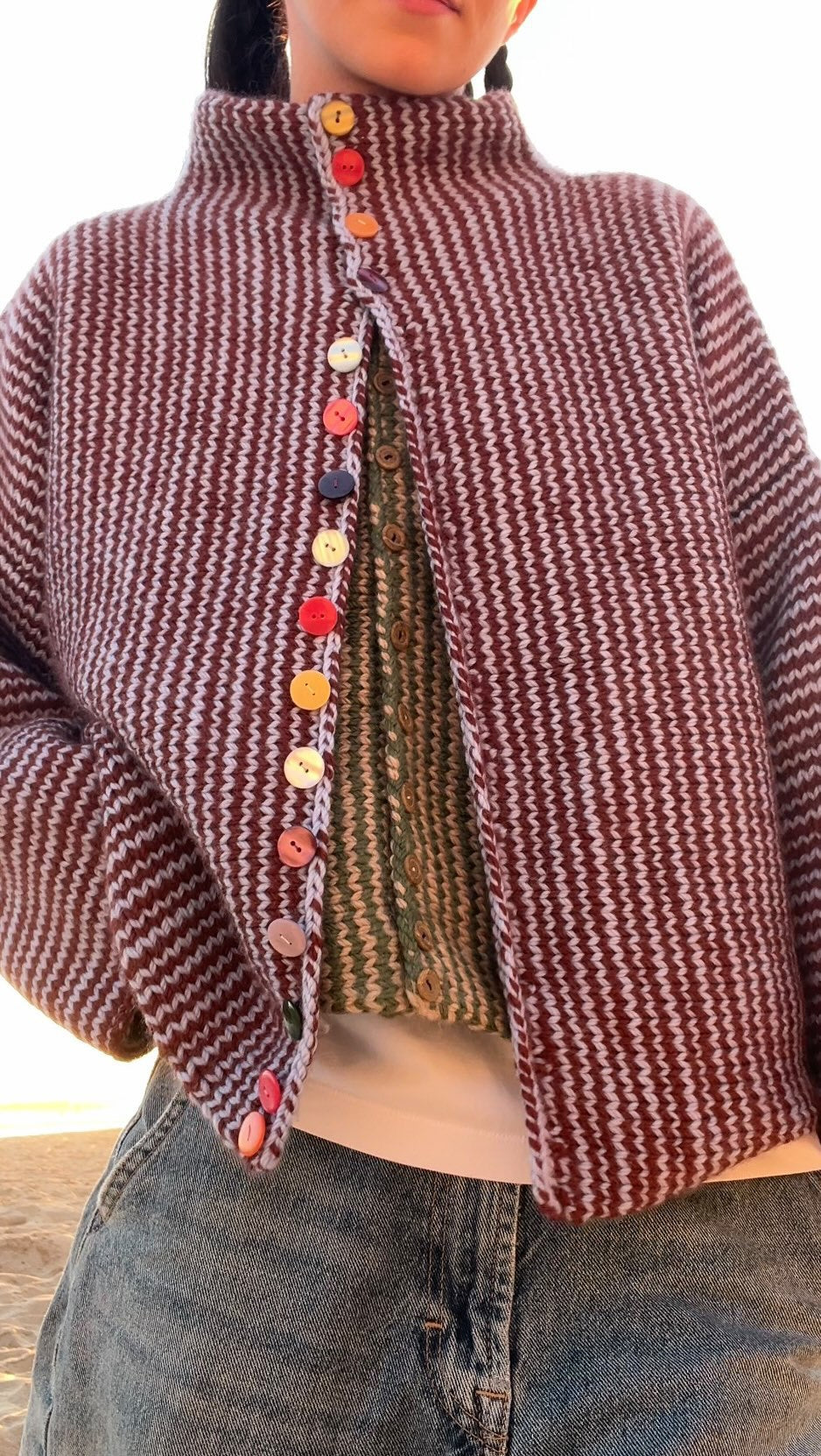 Damer stilfuld strikket sweater Stilla