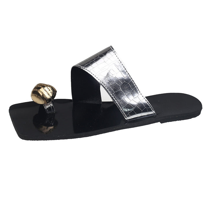 Dame Mode Sandaler med unikt Glitter-detail Stilla