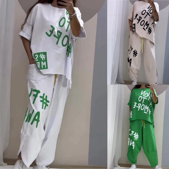 Dame Sporty afslappet loungewear-sæt Stilla