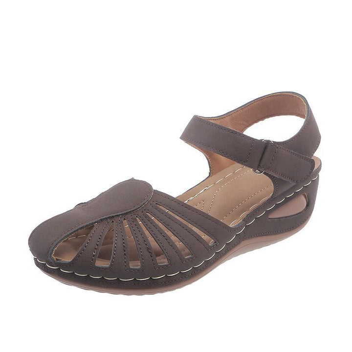 Dame Komfortable Sandaler med moderne Gitter-design og justerbar rem Stilla